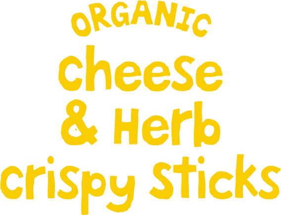 Organic Cheese and Herb Crispy Sticks